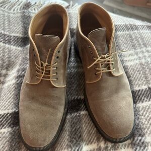 Men's Tan Suede Bruno Magli Chukka Boots